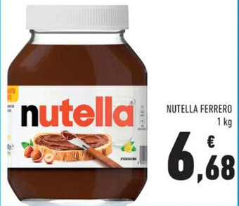 Conad Ferrero Nutella 1 kg offerta