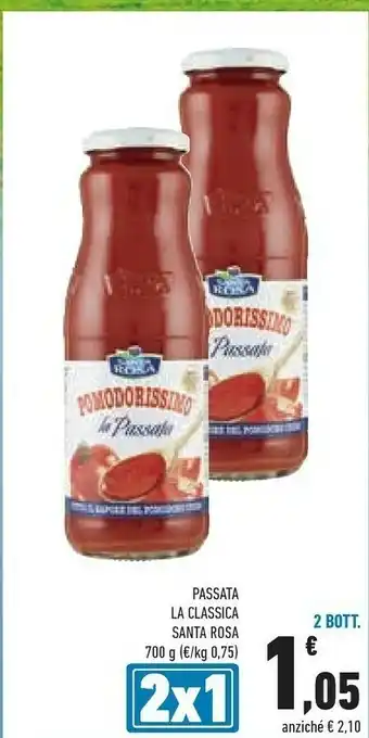 Conad Superstore Santa rosa Passata di pomodoro offerta