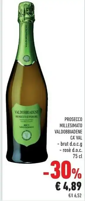 Conad City Millesimato Prosecco offerta