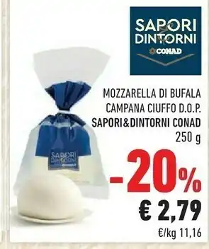 Conad City Sapori Mozzarella di bufala offerta