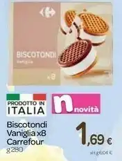 Carrefour Carrefour Biscotondi Vaniglia offerta