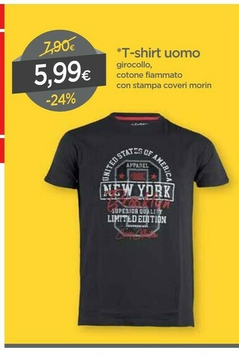 DPiù T-shirt uomo offerta