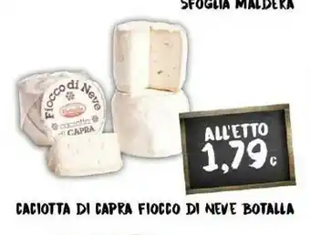 Doro Supermercati Neve Caciotta offerta