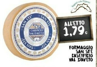 Doro Supermercati Caseificio val d'aveto Formaggio offerta