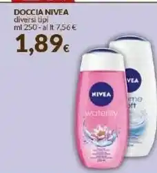 Doro Supermercati Nivea Doccia offerta