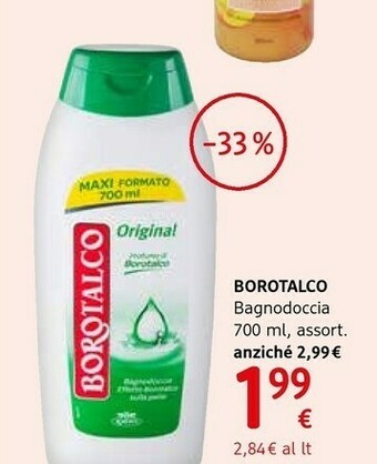 dm drogerie markt Borotalco Bagnoschiuma offerta