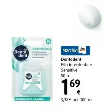 dm drogerie markt Filo interdentale offerta