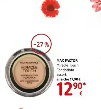 Max Factor Fondotinta