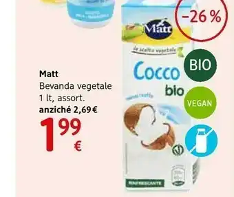 Matt Bevande analcoliche
