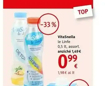 dm drogerie markt Vitasnella Acqua offerta
