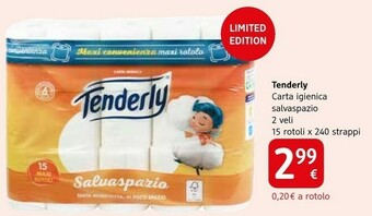 dm drogerie markt Tenderly Carta igienica offerta