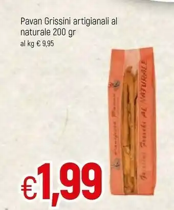 Famila Pavan Grissini Artigianali Al Naturale offerta