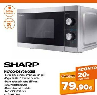 Sharp Microonde