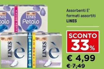 Iper La Grande Lines Assorbenti lines offerta