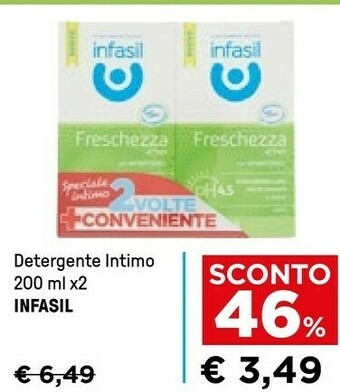 Iper La Grande Infasil Detergente intimo offerta