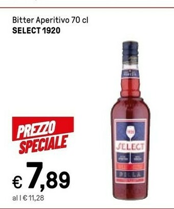 Iper La Grande Select 1920 Bitter Aperitivo 70 Cl offerta
