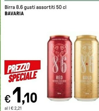 Iper La Grande Bavaria Premium Beer offerta