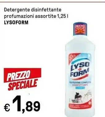 Iper La Grande Lysform Detergente Disinfettante offerta