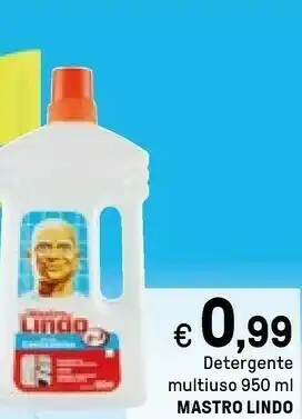 Iper La Grande Mastro Lindo Detergente Multiuso offerta