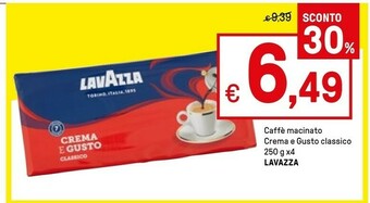 Iper La Grande Lavazza Crema E Gusto Classico offerta