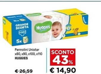 Iper La Grande Huggies Pannolini offerta