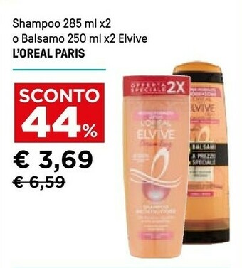 Iper La Grande L'Oreal Shampoo offerta