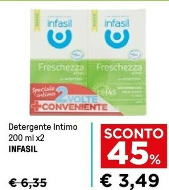 Iper La Grande Infasil Detergente intimo offerta