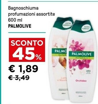 Iper La Grande Palmolive Bagnoschiuma offerta