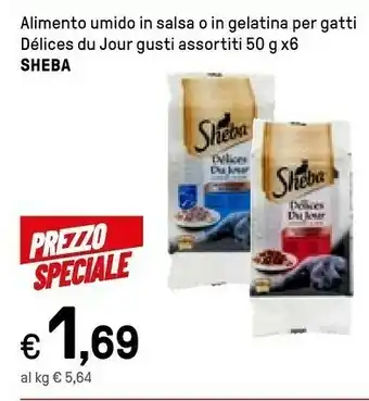 Sheba Alimento Umido In Salsa O Délices Du Jour