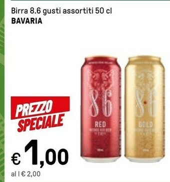Iper La Grande Bavaria Premium Beer offerta