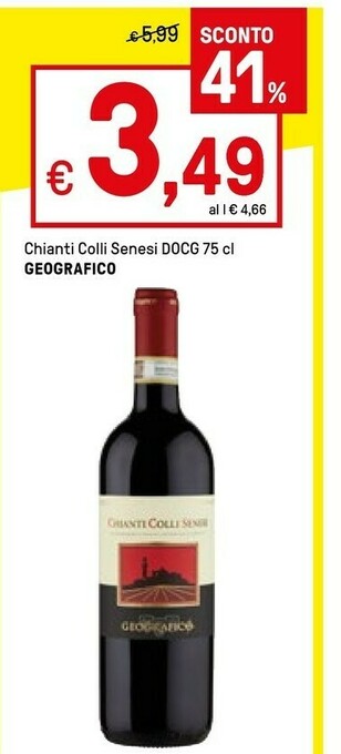 Geografico Chianti Colli Senesi 750 G(ml)
