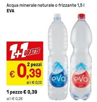 Iper La Grande Eva - Acqua Minerale Naturale offerta