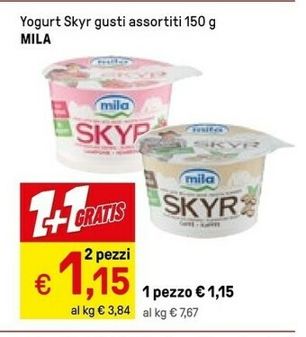 Iper La Grande Mila Yogurt Skyr offerta