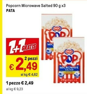 Pata Popcorn Microwave Salted