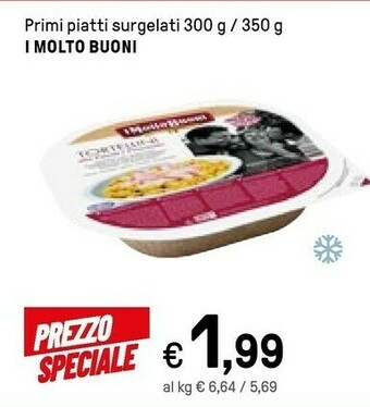 Iper La Grande I Molto Buoni Primi Piatti Surgelati offerta