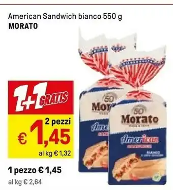 Iper La Grande Morato American Sandwich offerta