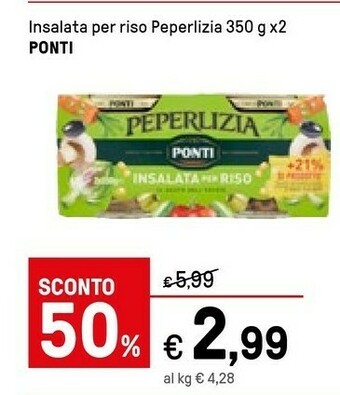 Iper La Grande Ponti Insalata Per Riso Peperlizia offerta