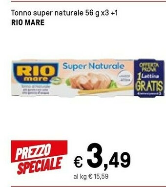 Iper La Grande Rio Mare Tonno Super Naturale offerta