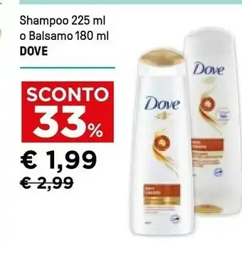 Iper La Grande Dove Shampoo offerta