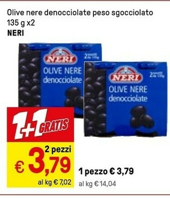Iper La Grande Neri Olive Nere Denocciolate offerta