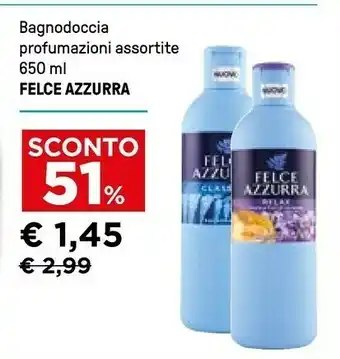 Iper La Grande Felce Azzurra Bagnoschiuma offerta