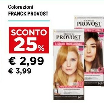 Iper La Grande Franck Provost Tinte capelli offerta
