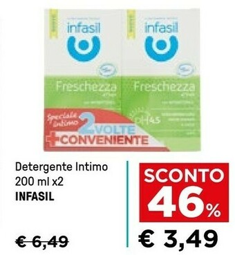 Iper La Grande Infasil Detergente intimo offerta