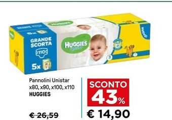 Iper La Grande Huggies Pannolini offerta