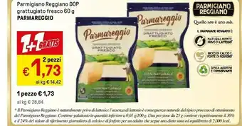 Iper La Grande Parmareggio Parmigiano Reggiano Dop Grattugiato Fresco 60 G offerta