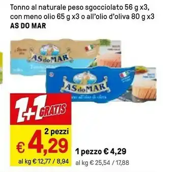 Iper La Grande As Do Mar Tonno Al Naturale offerta