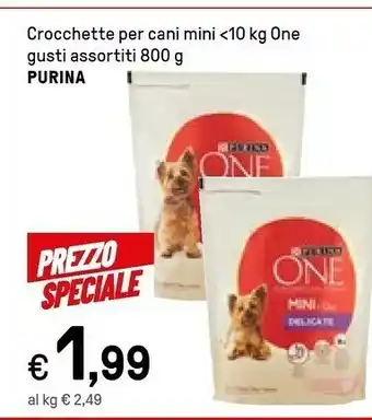 Iper La Grande Purina Crocchette Per Cani Mini <10 Kg Delicate offerta