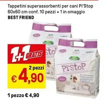 Iper La Grande Best Friend Tappetini Superassorbenti Per Cani offerta