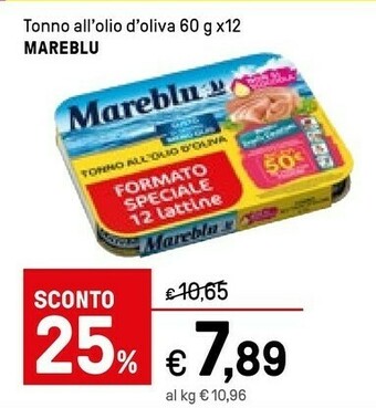 Iper La Grande Mareblu Tonno All Olio Di Oliva offerta