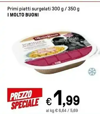 Iper La Grande I Molto Buoni Primi Piatti Surgelati offerta